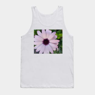 White flower Tank Top